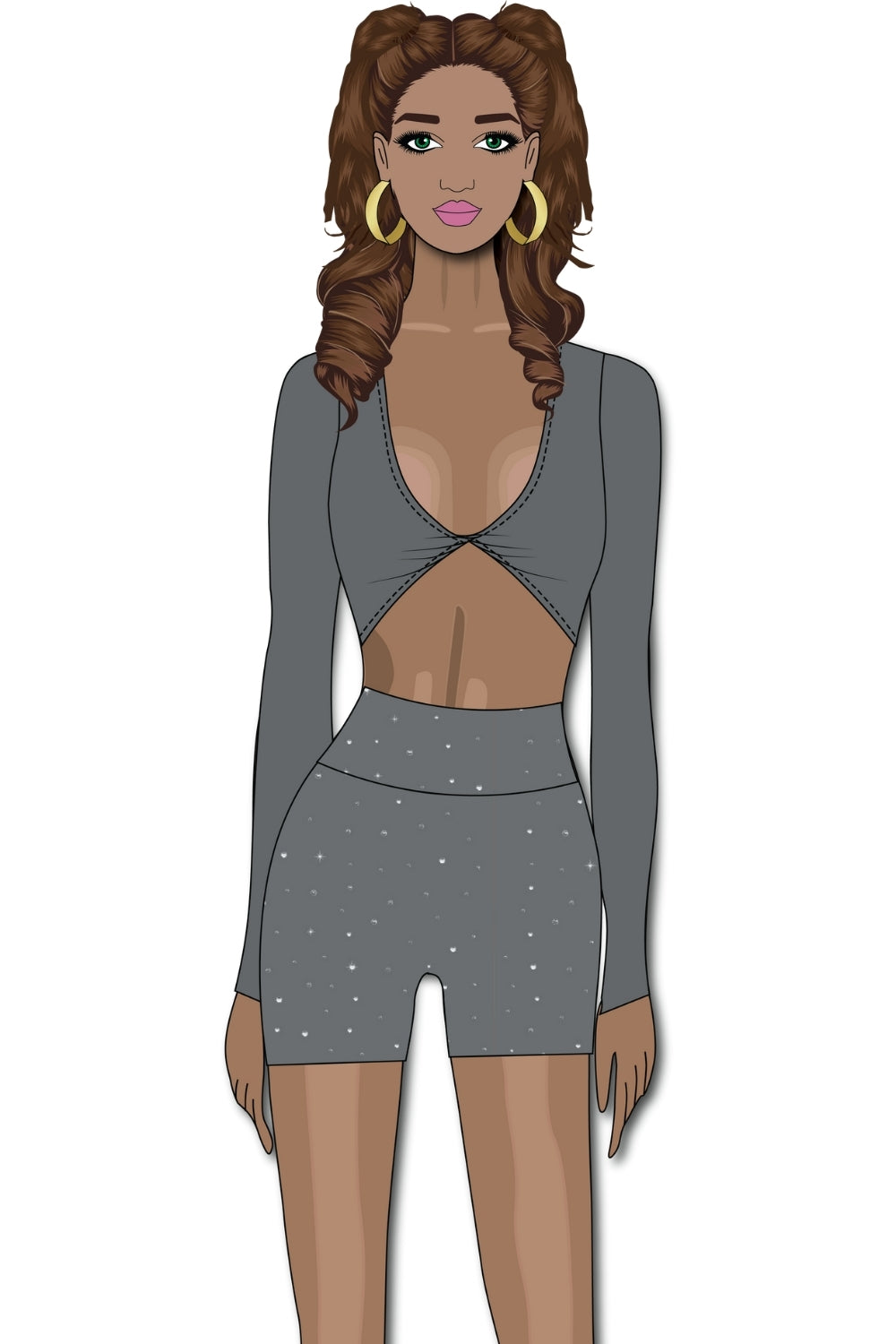 Icon Lift Short - Slate Gem