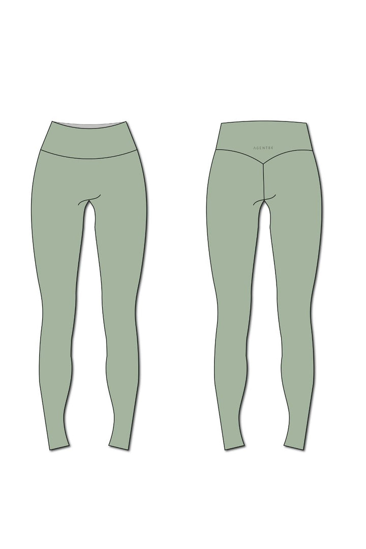 Icon Legging - Matcha Cream