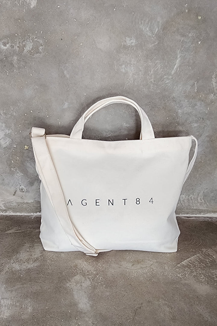 Canvas Tote Bag - Cream Sand