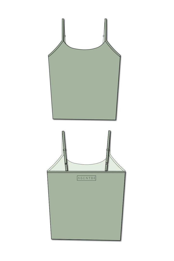 Bay Tank - Matcha Cream