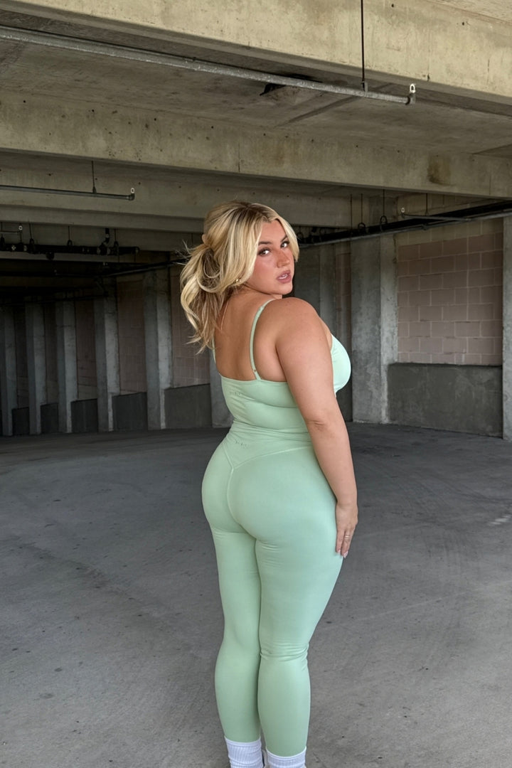 Icon Legging - Matcha Cream