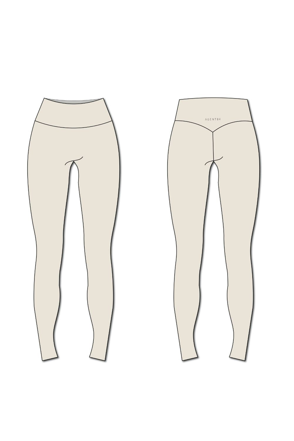 Icon Legging - Milk