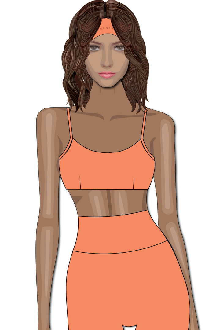 Bay Bra V2 - Electric Orange