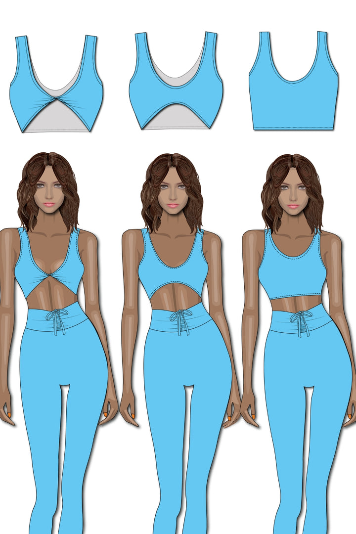 Laguna Bra - Electric Blue
