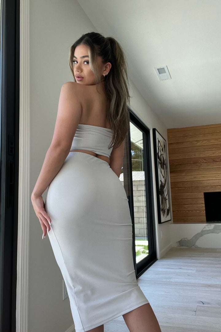 Celina Midi Skirt - Air