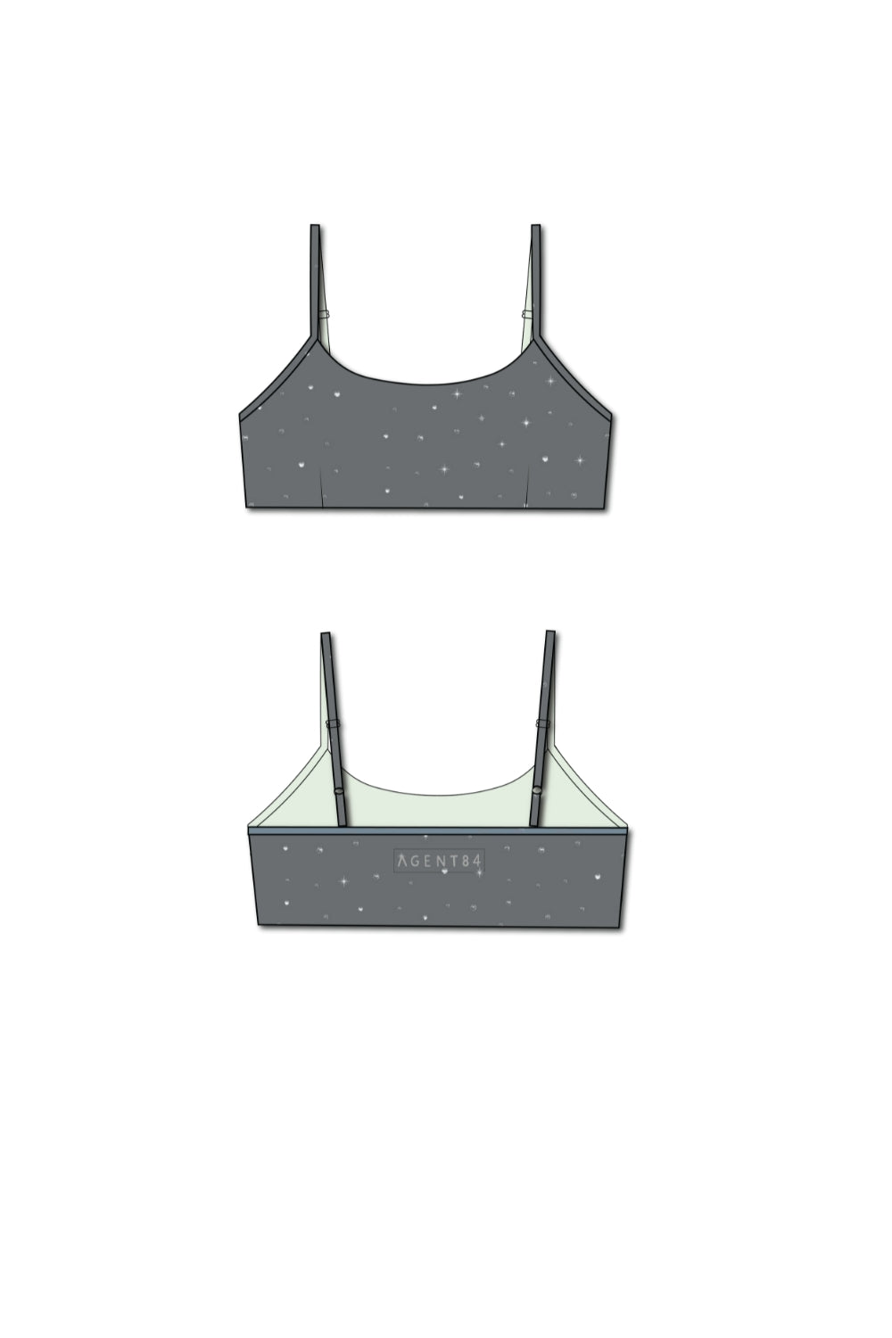 Bay Bra V2 - Slate Gem