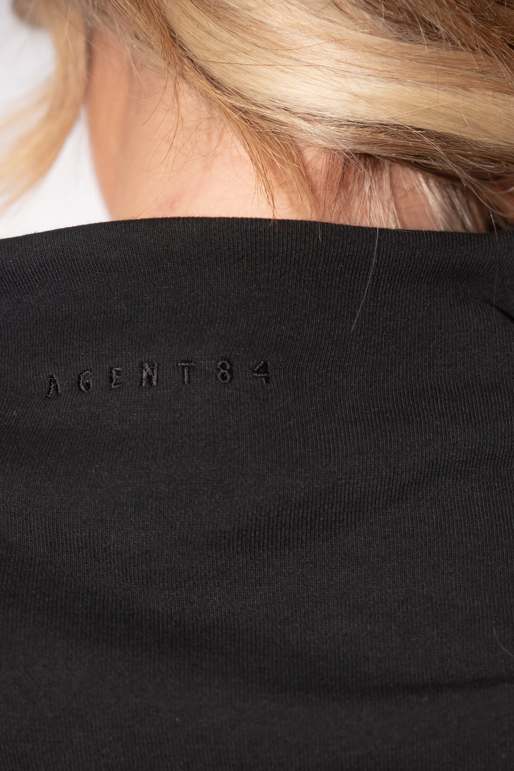 Sausalito Half-Zip -Terry Black