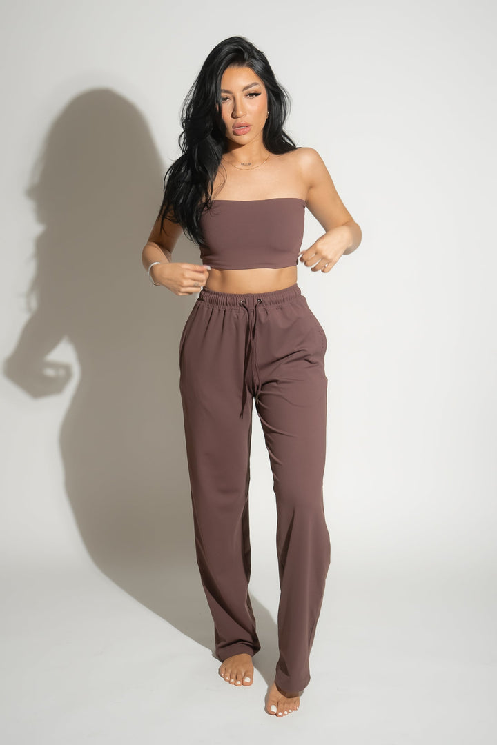 Weekend Trouser - Mahogany