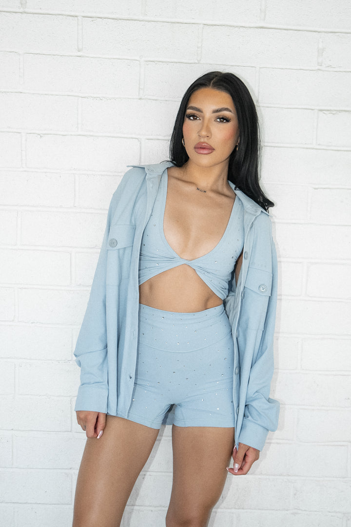 Button Down - Opal
