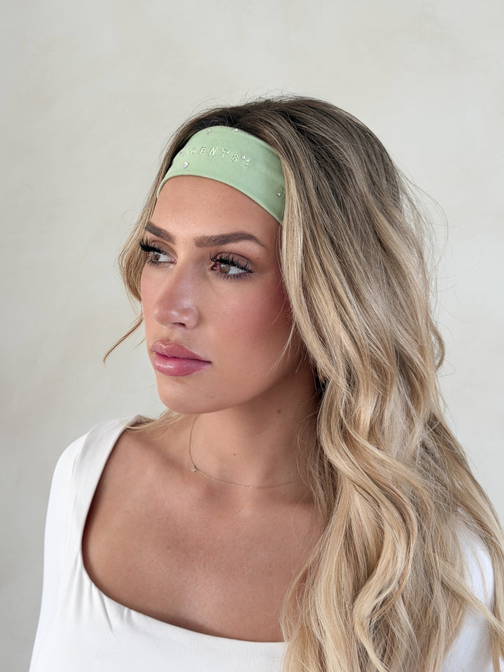 Headband - Matcha Gem