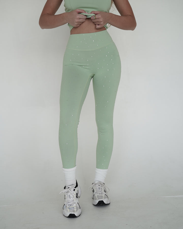 Icon Legging - Matcha Gem