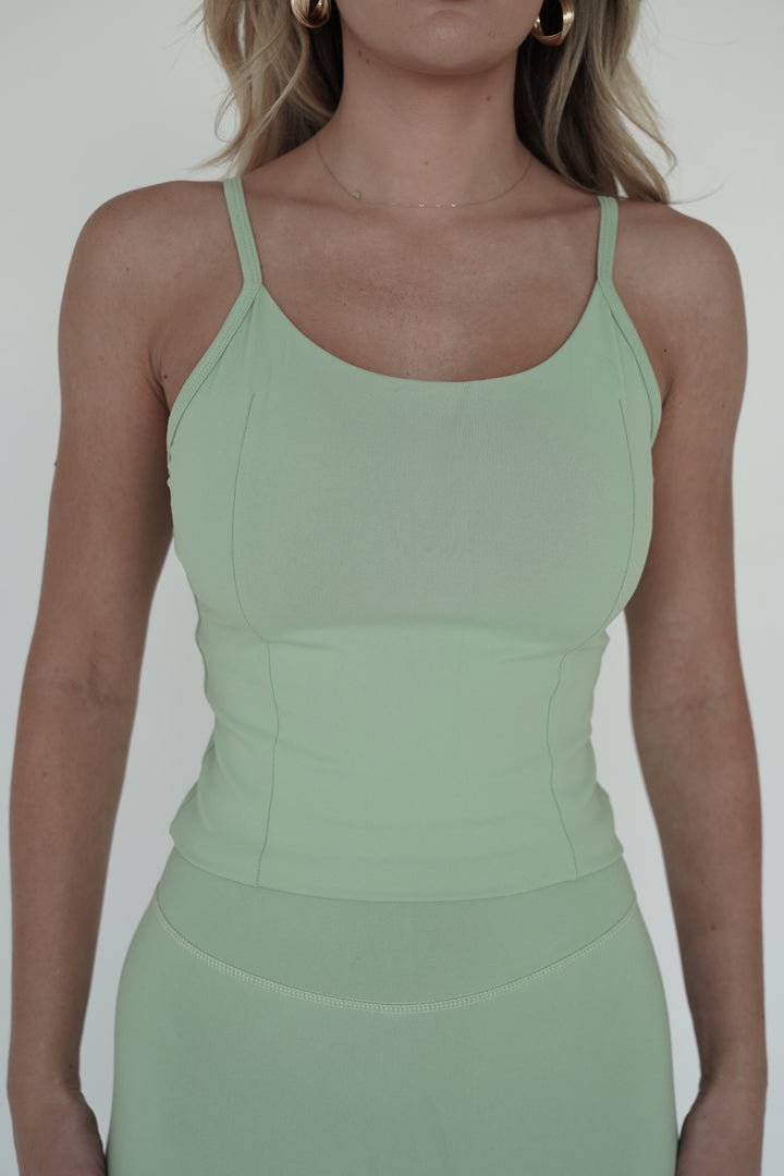 Bay Tank - Matcha Cream