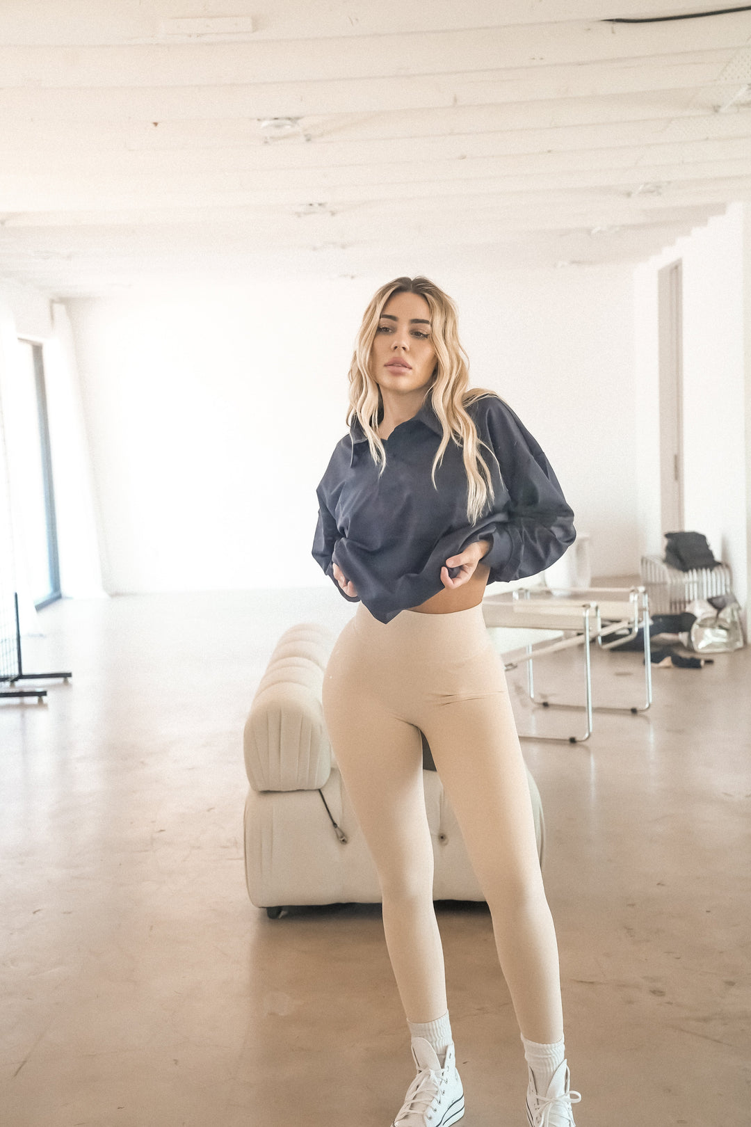 Girlfriend Legging - Dew, alternate view