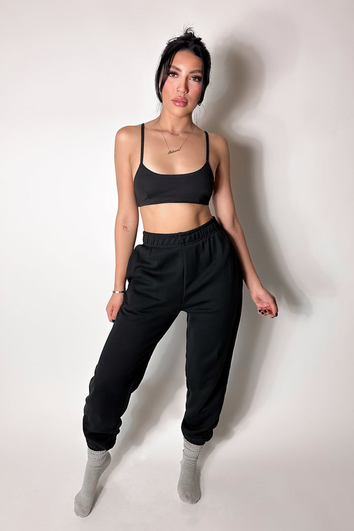 Oversized Jogger - Black
