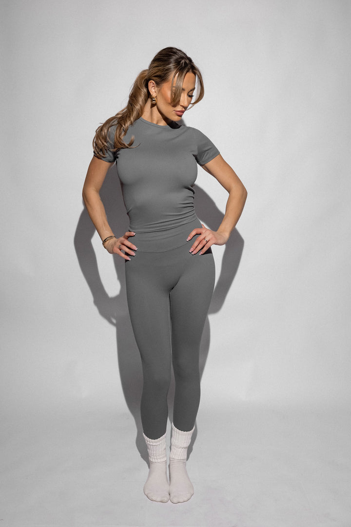 Icon Legging - Slate