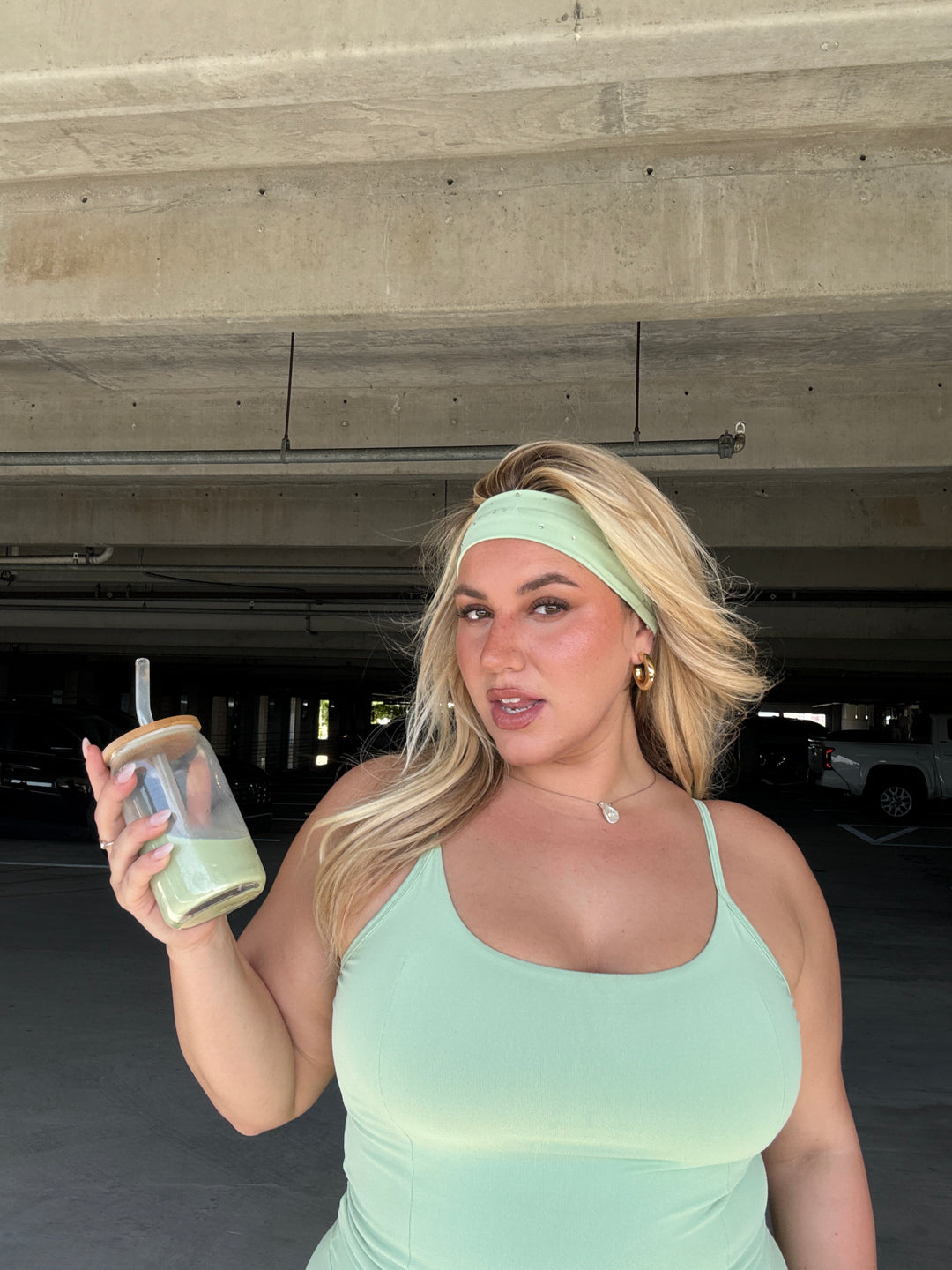 Bay Tank - Matcha Cream