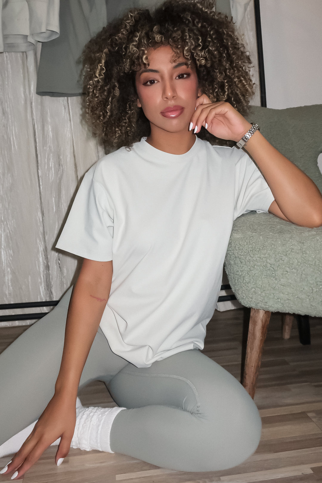 The Boyfriend Tee - Whisper