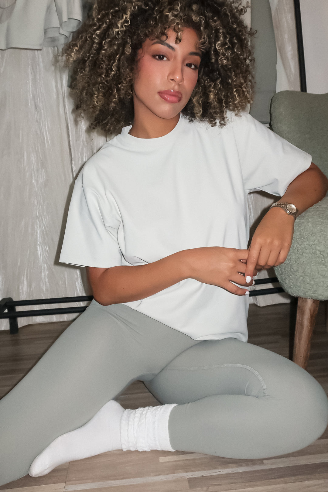 The Boyfriend Tee - Whisper