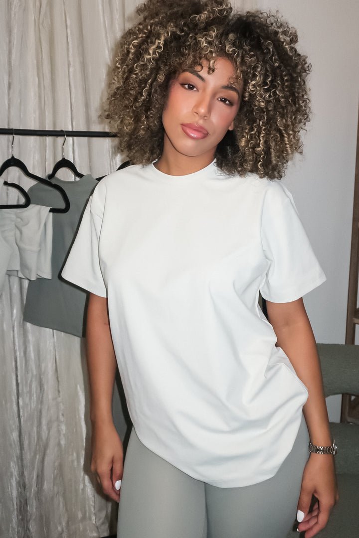 The Boyfriend Tee - Whisper