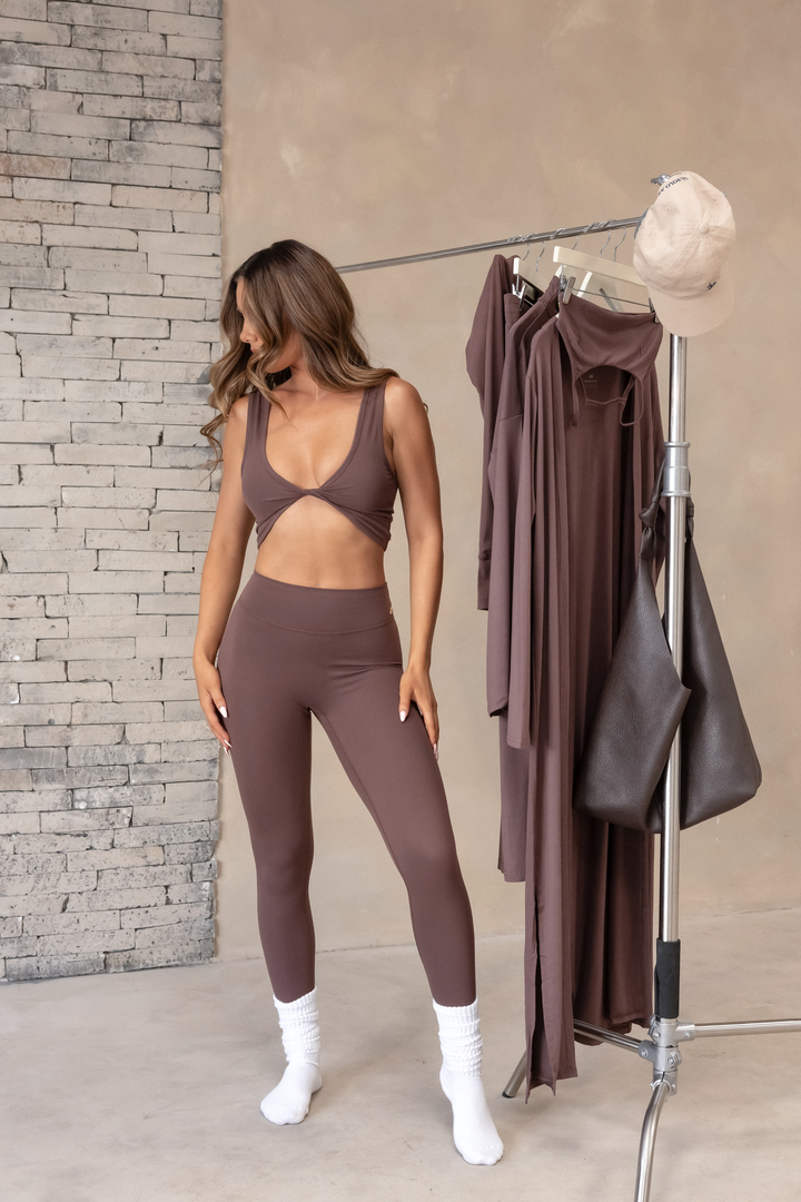 Girlfriend Legging - Cappuccino