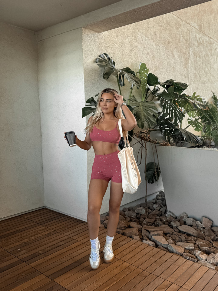 Girlfriend Lift Short - Rose Gem