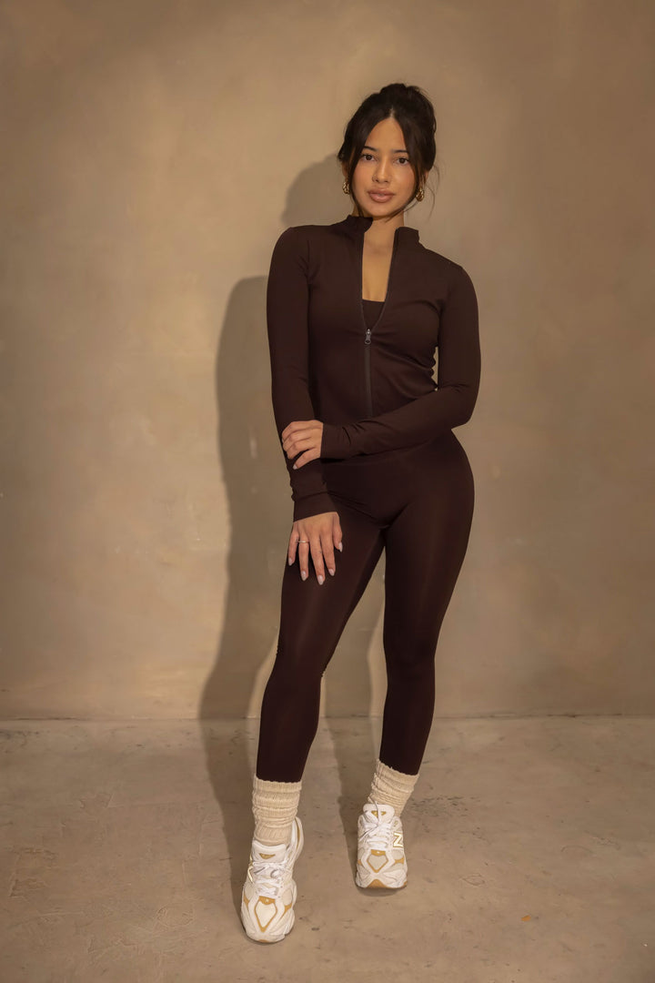 Sculpt Jacket - Espresso