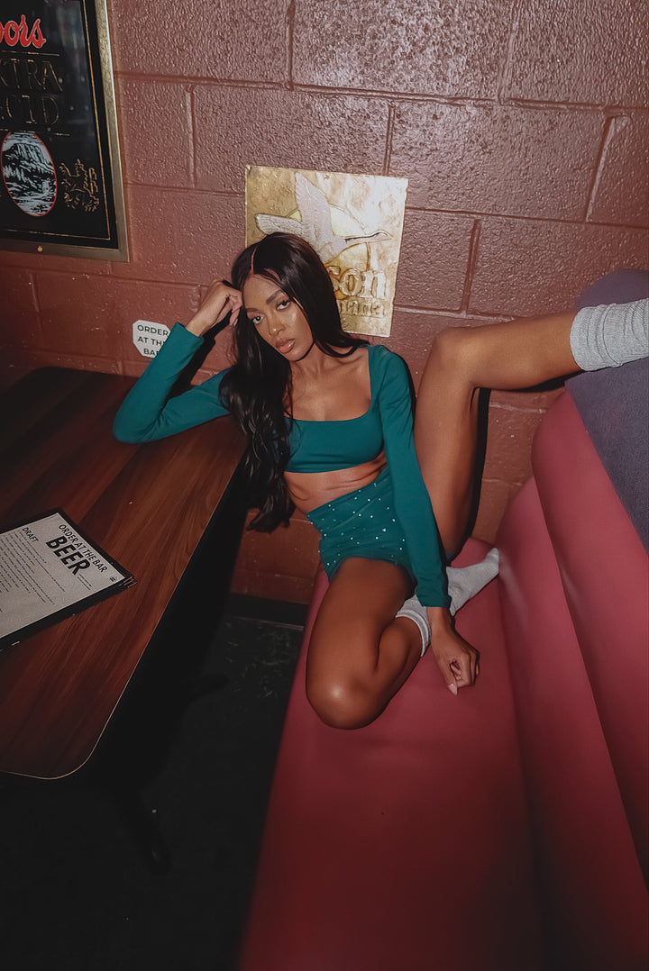 Melrose L/S - Emerald
