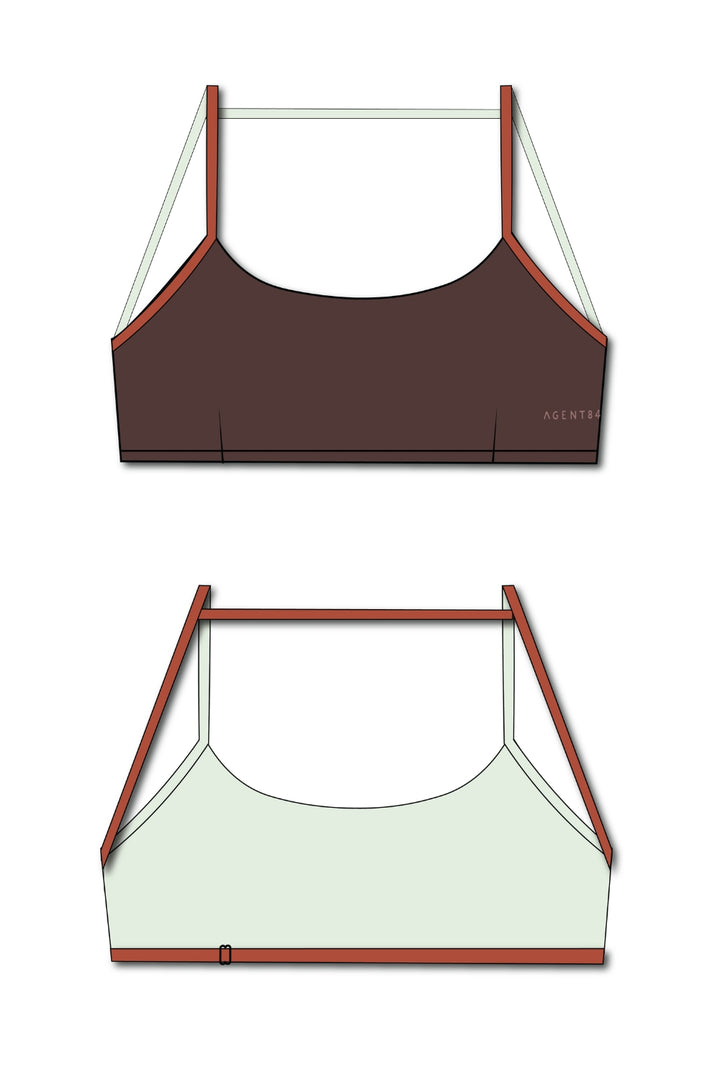 Barely There Bralette - Mahogany Amber