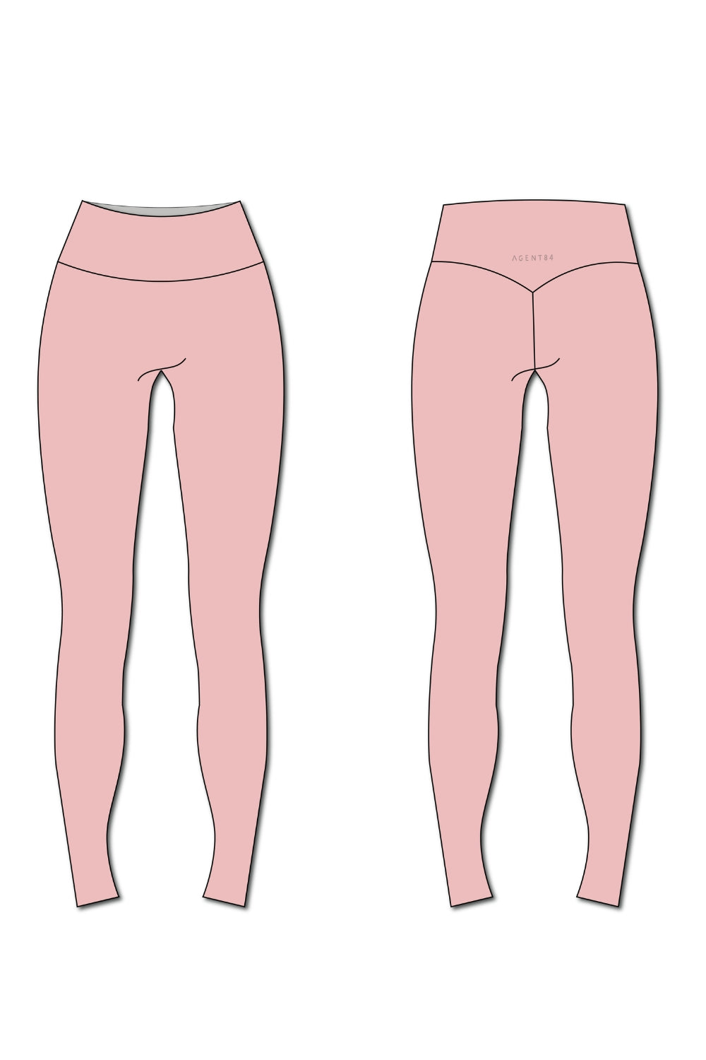 Icon Legging - Pink Icing