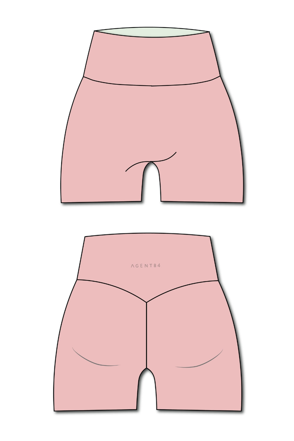 Icon Lift Short - Pink Icing