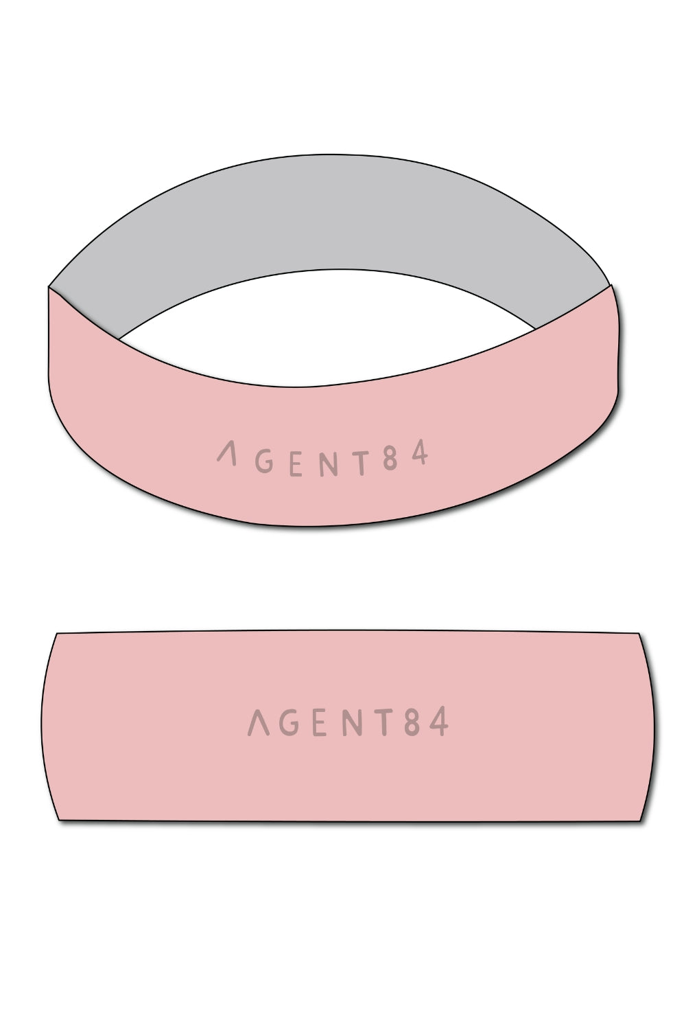 Headband - Pink Icing