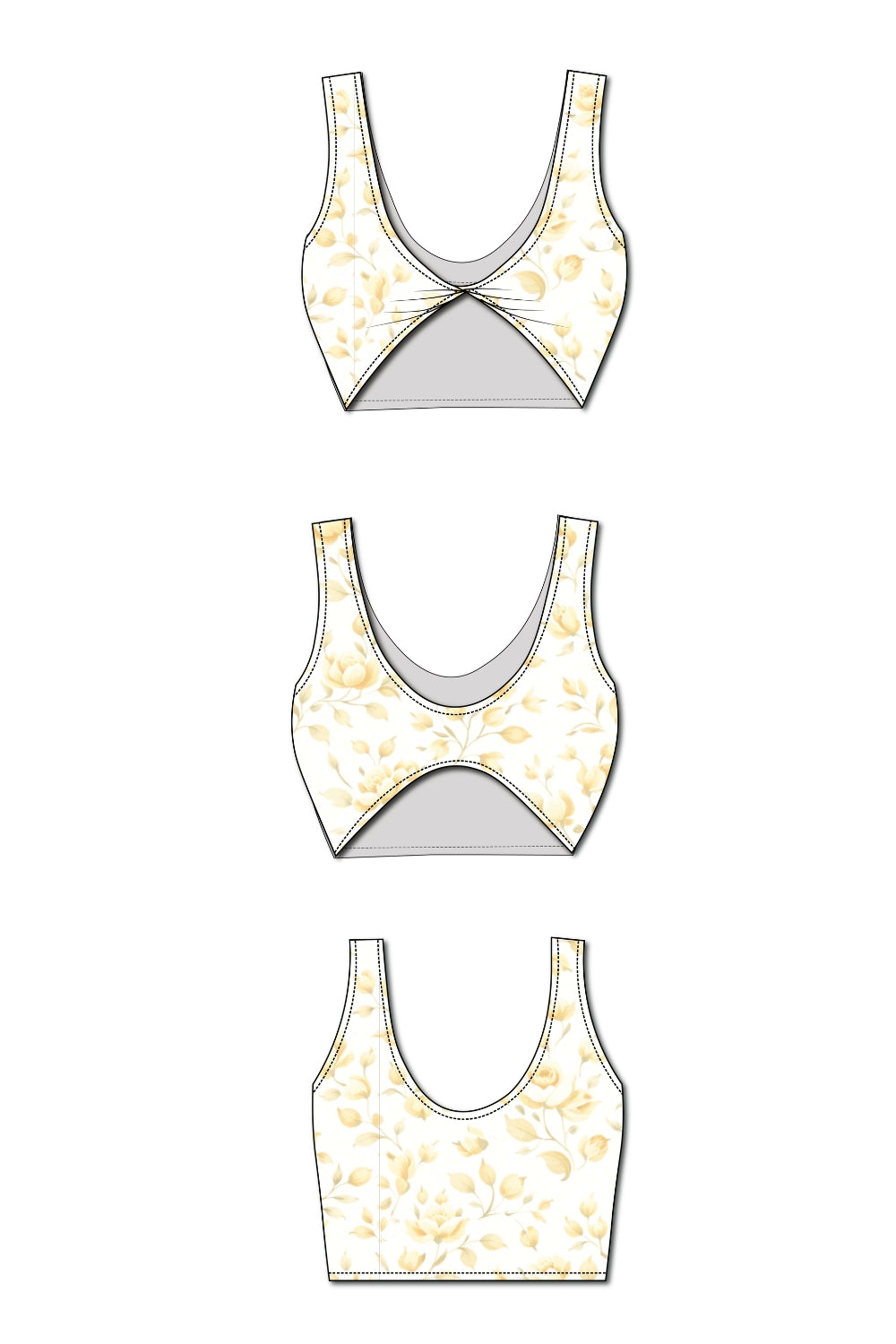 Laguna Bra - Micro Floral