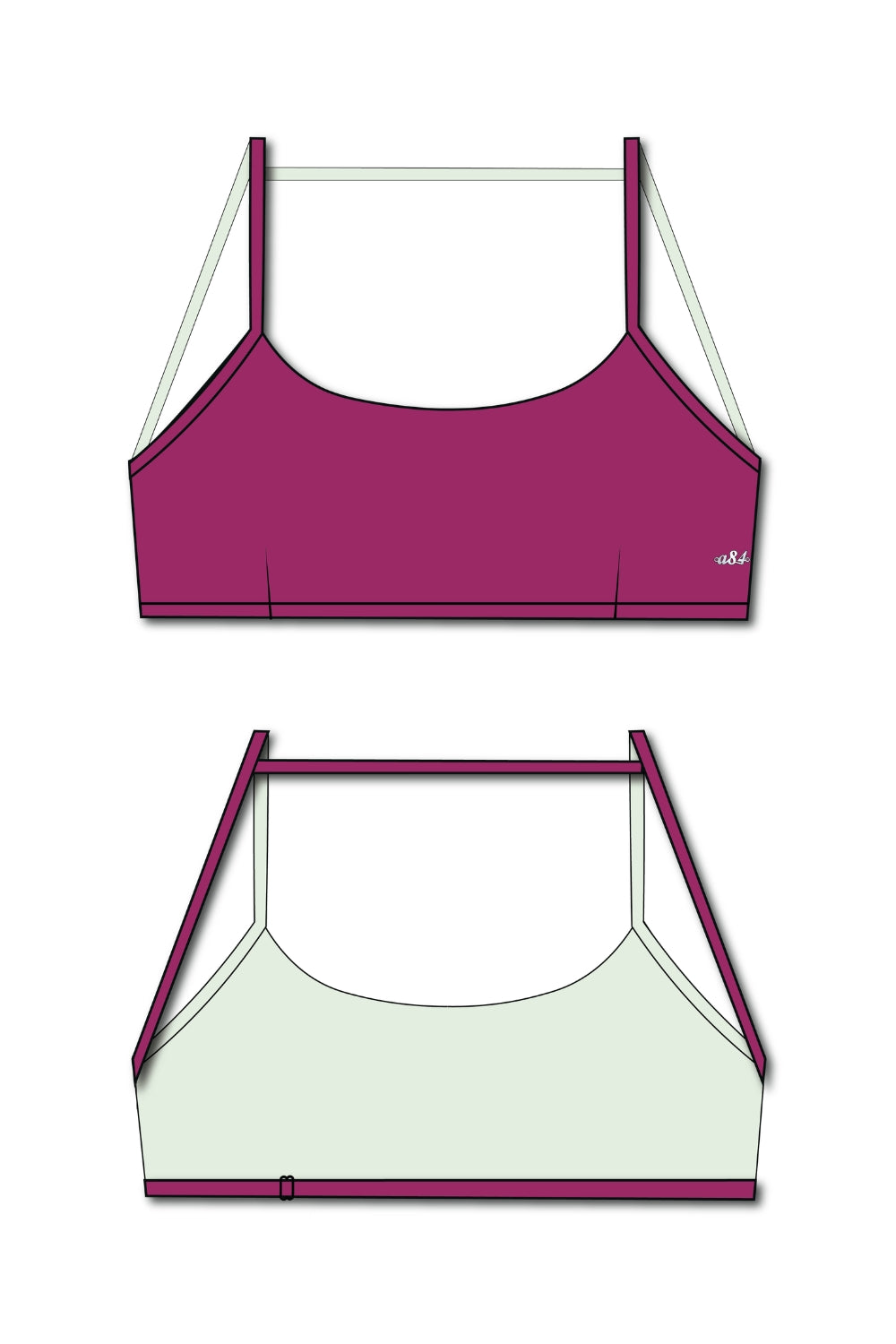 Barely There Bralette - French Fuchsia