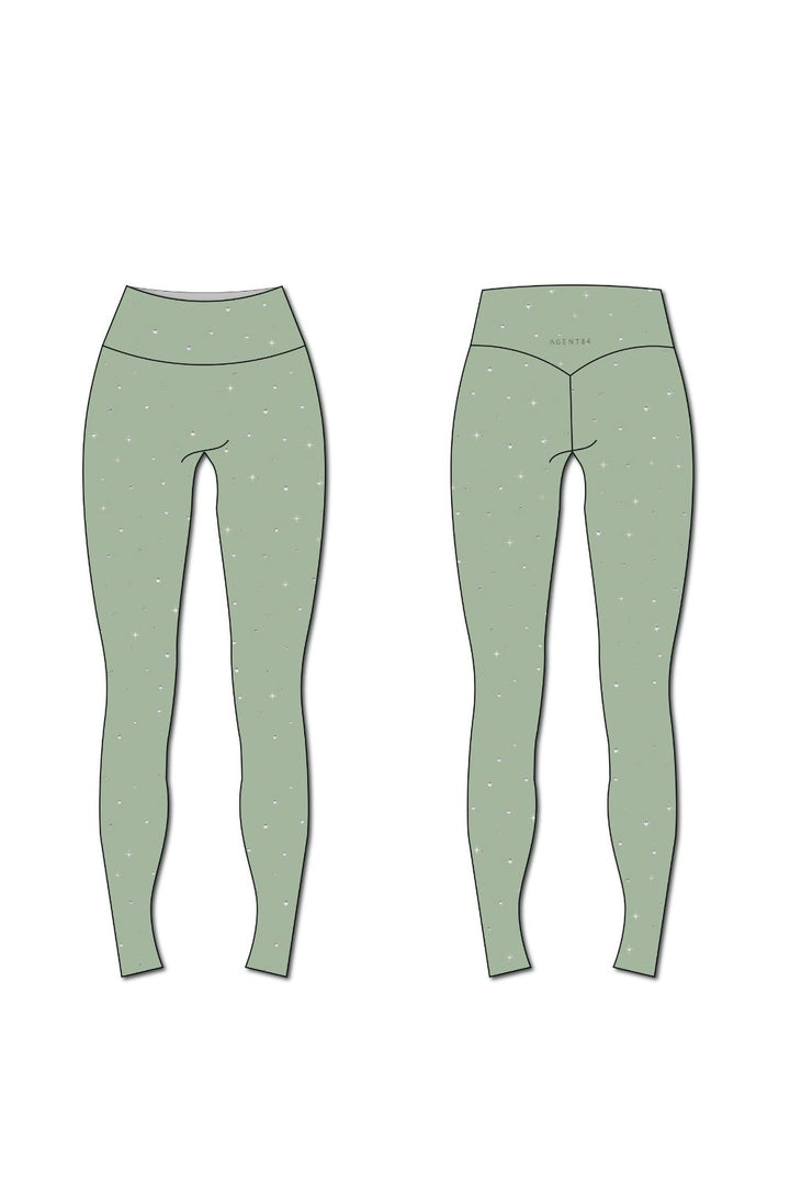 Icon Legging - Matcha Gem