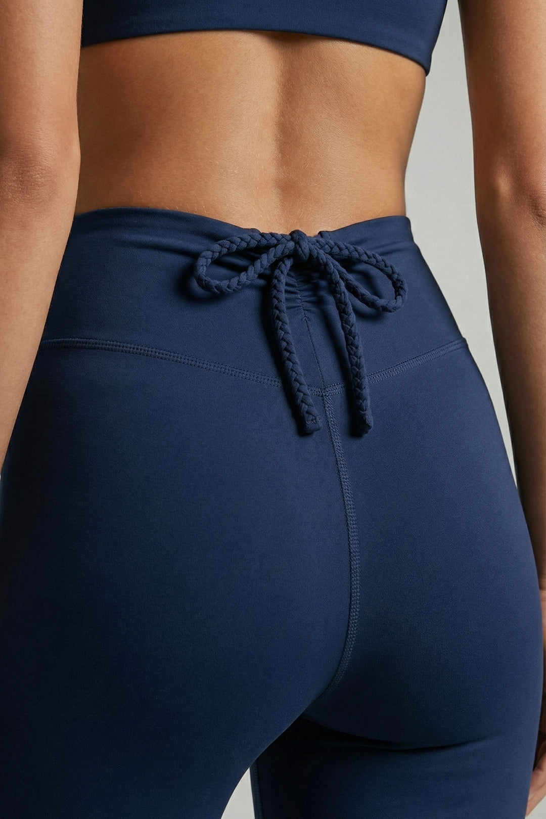 Ruched Braided Icon Legging - Twilight