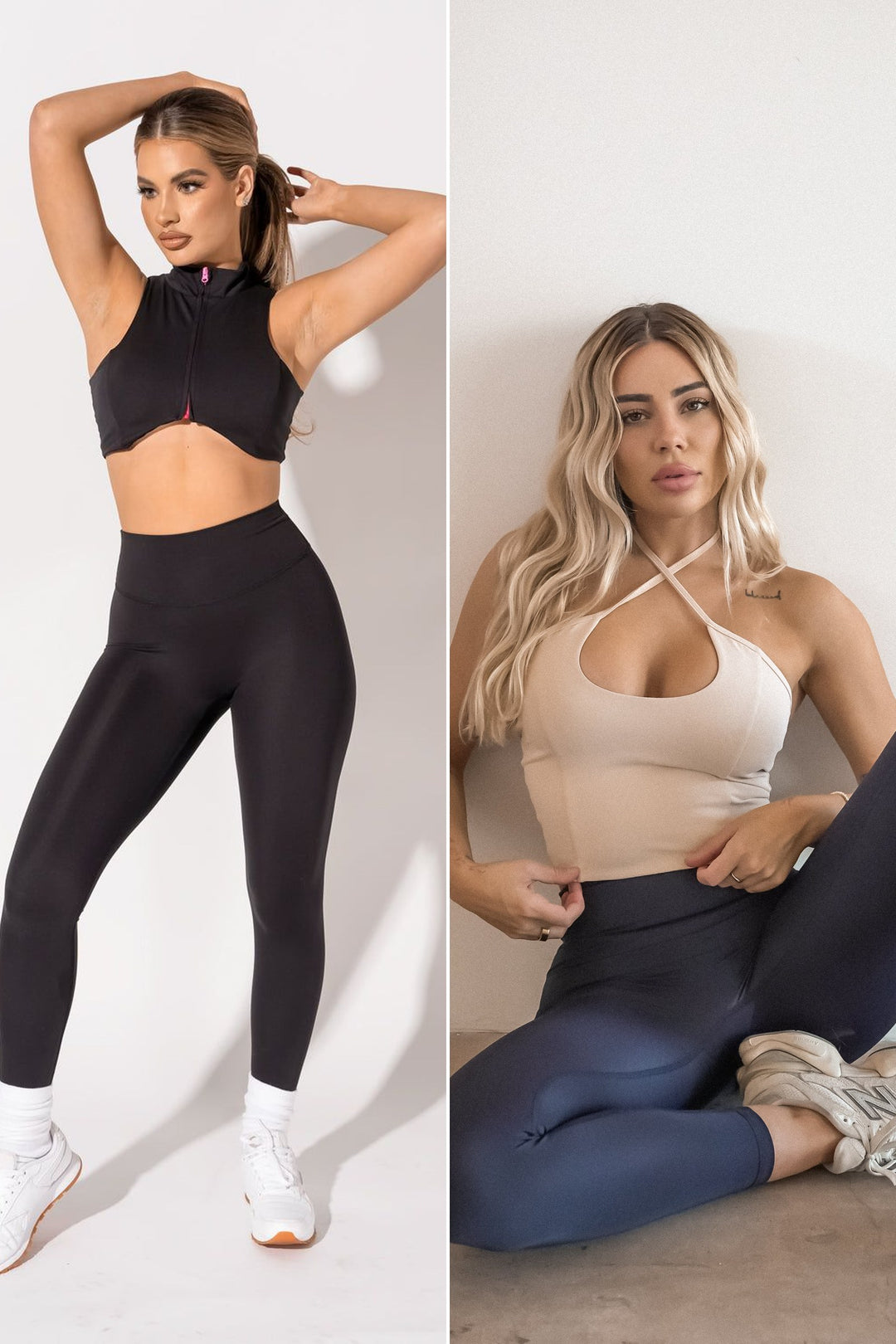 Girlfriend Legging 2pc Bundle - Black + Nightfall