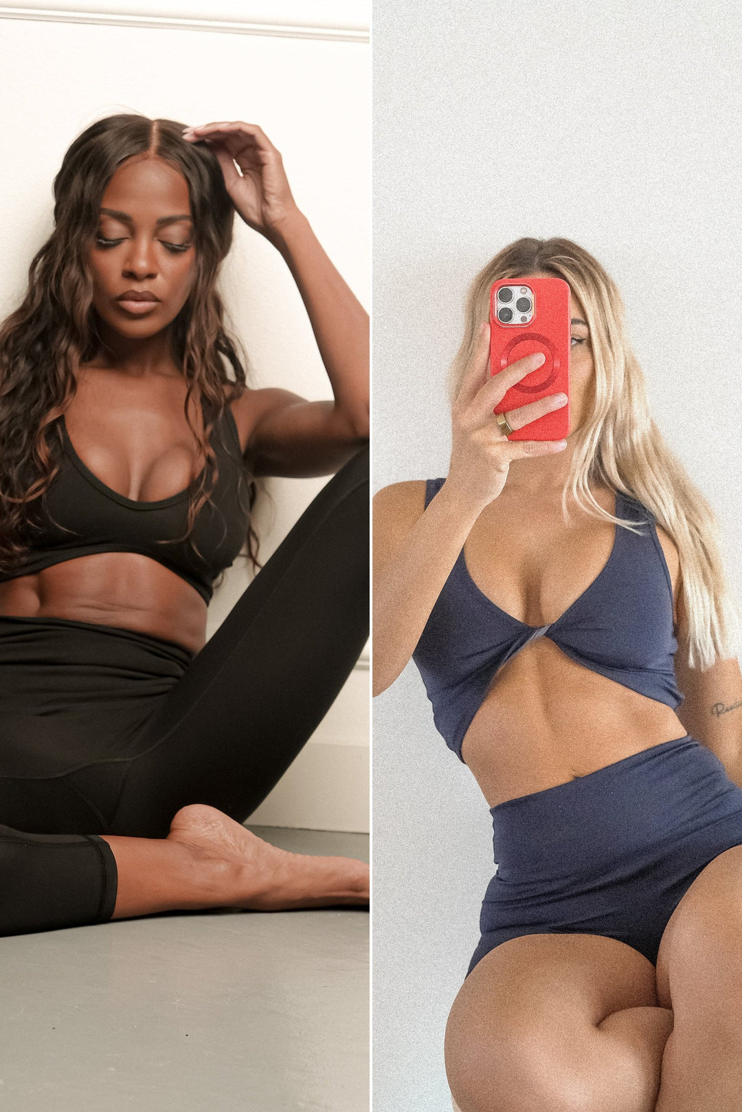 Laguna Bra 2pc Bundle - Black + Nightfall