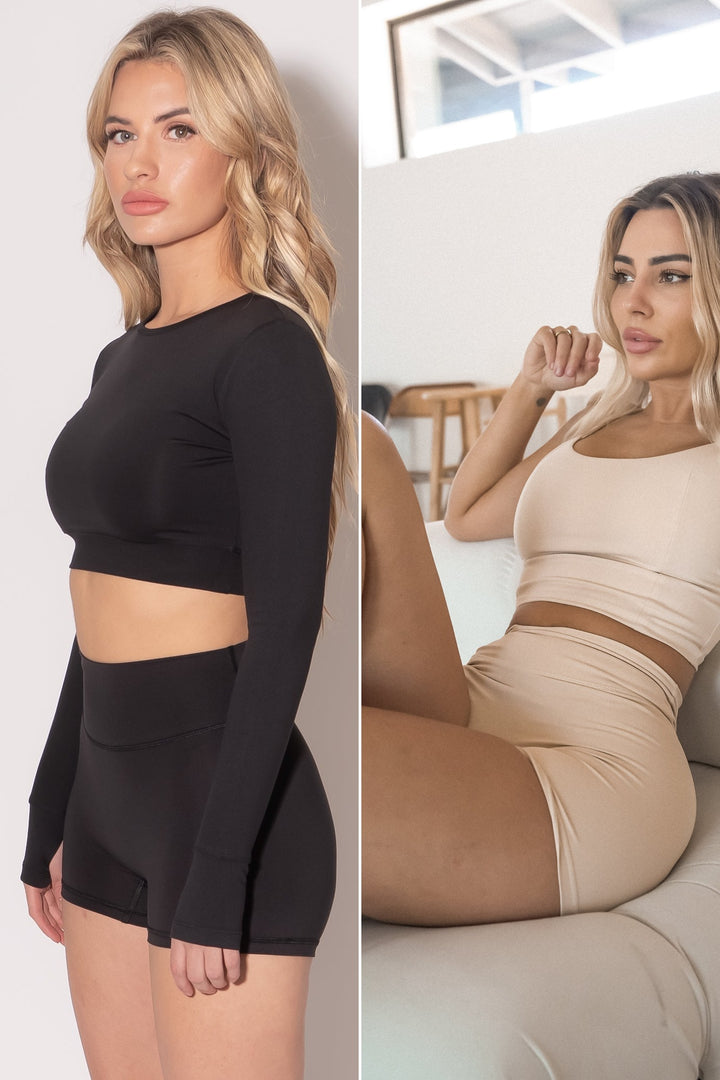 Lift Short 2pc Bundle - Black + Dew