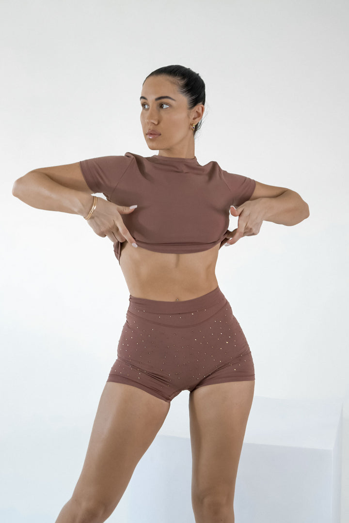 Baby Tee - Nutmeg