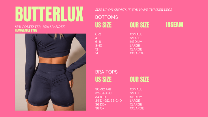 BUTTERLUX CALABASAS CROP - Cotton Candy