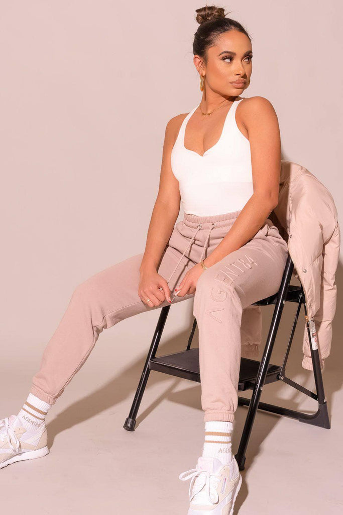 BUTTERSOFT XSMALL NOTCHED TANK - Creme