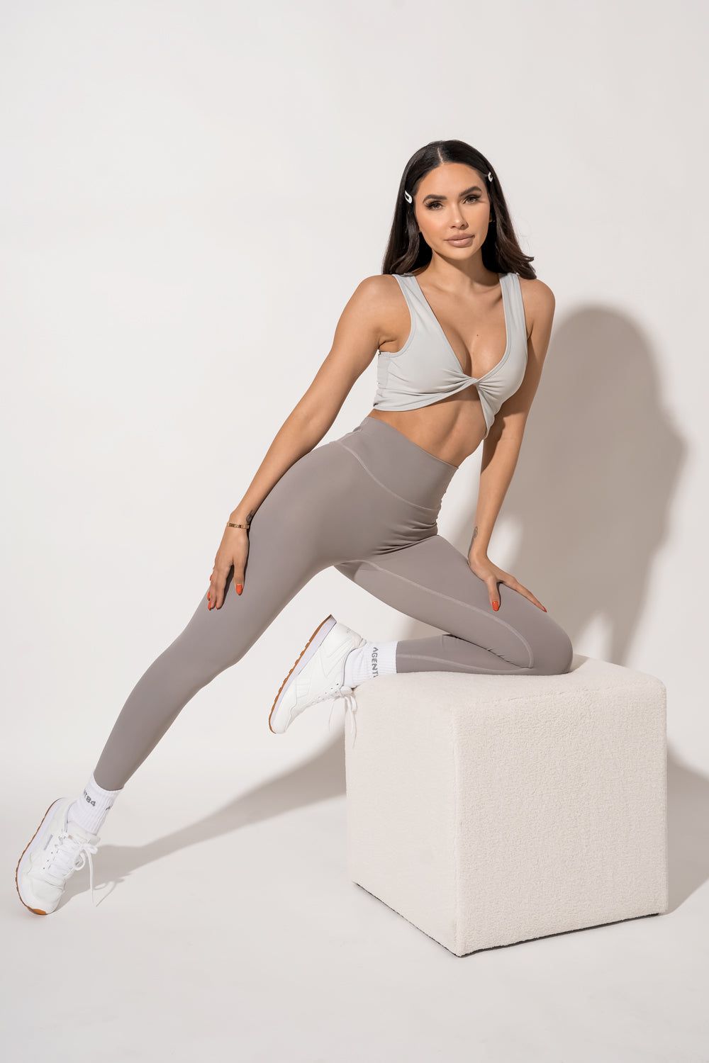Buttersoft Girlfriend Legging- Clay Mineral