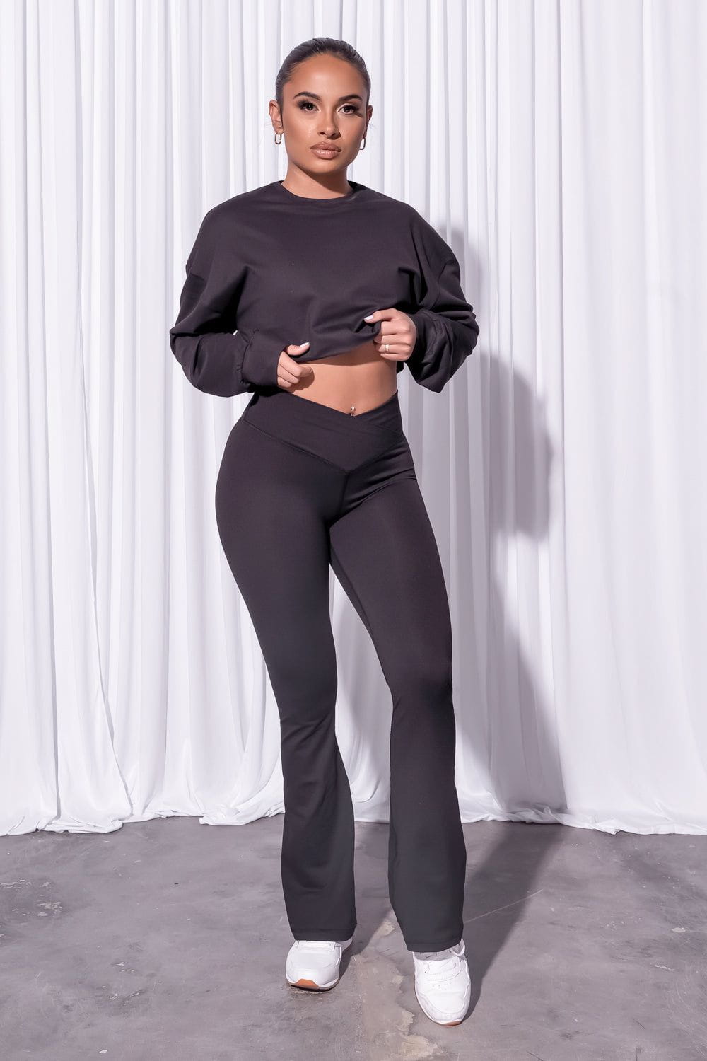 Everyday Bodega Crop - Black