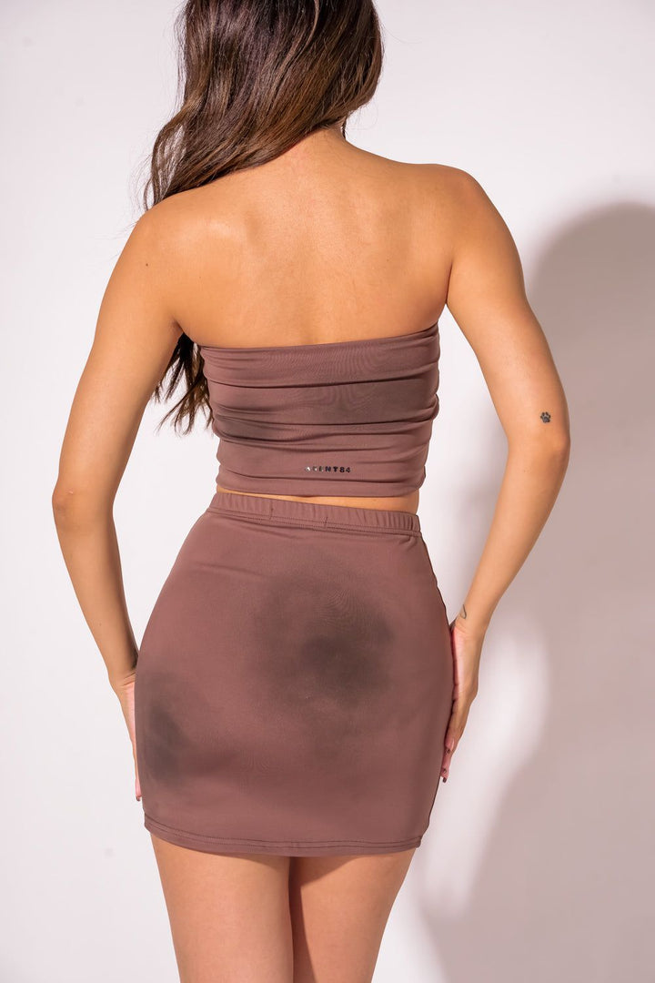 Mini Skirt - Sandstorm Suede