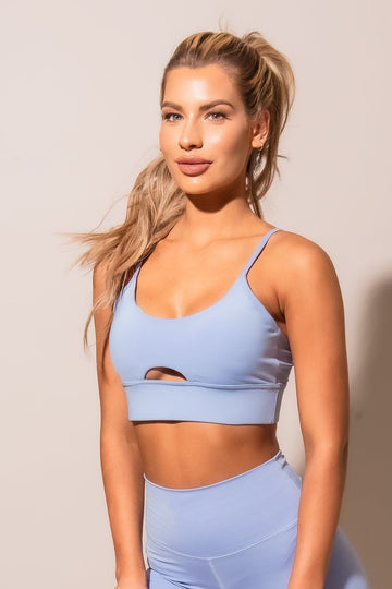 BUTTERLUX XSMALL CUTOUT BRA - Cotton Candy