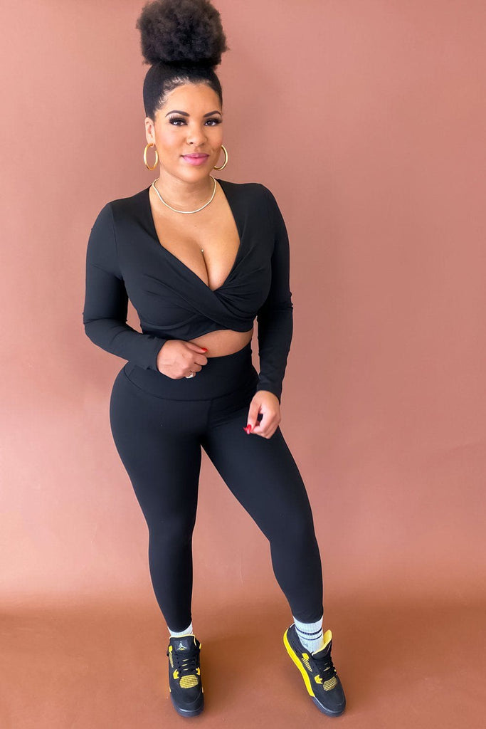 BUTTERSOFT ULTIMATE SCRUNCH TIGHT - Vantablack